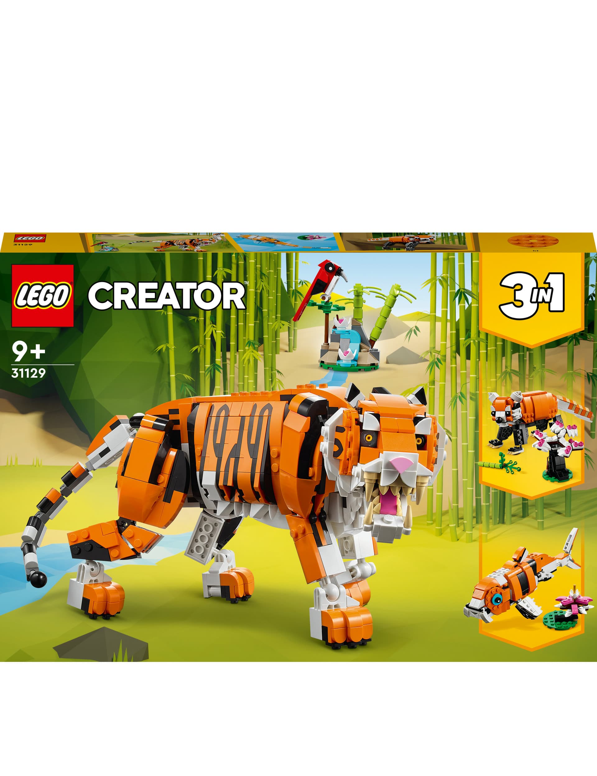 LEGO Creator 3in1 Majestic Tiger (9+ Yrs)