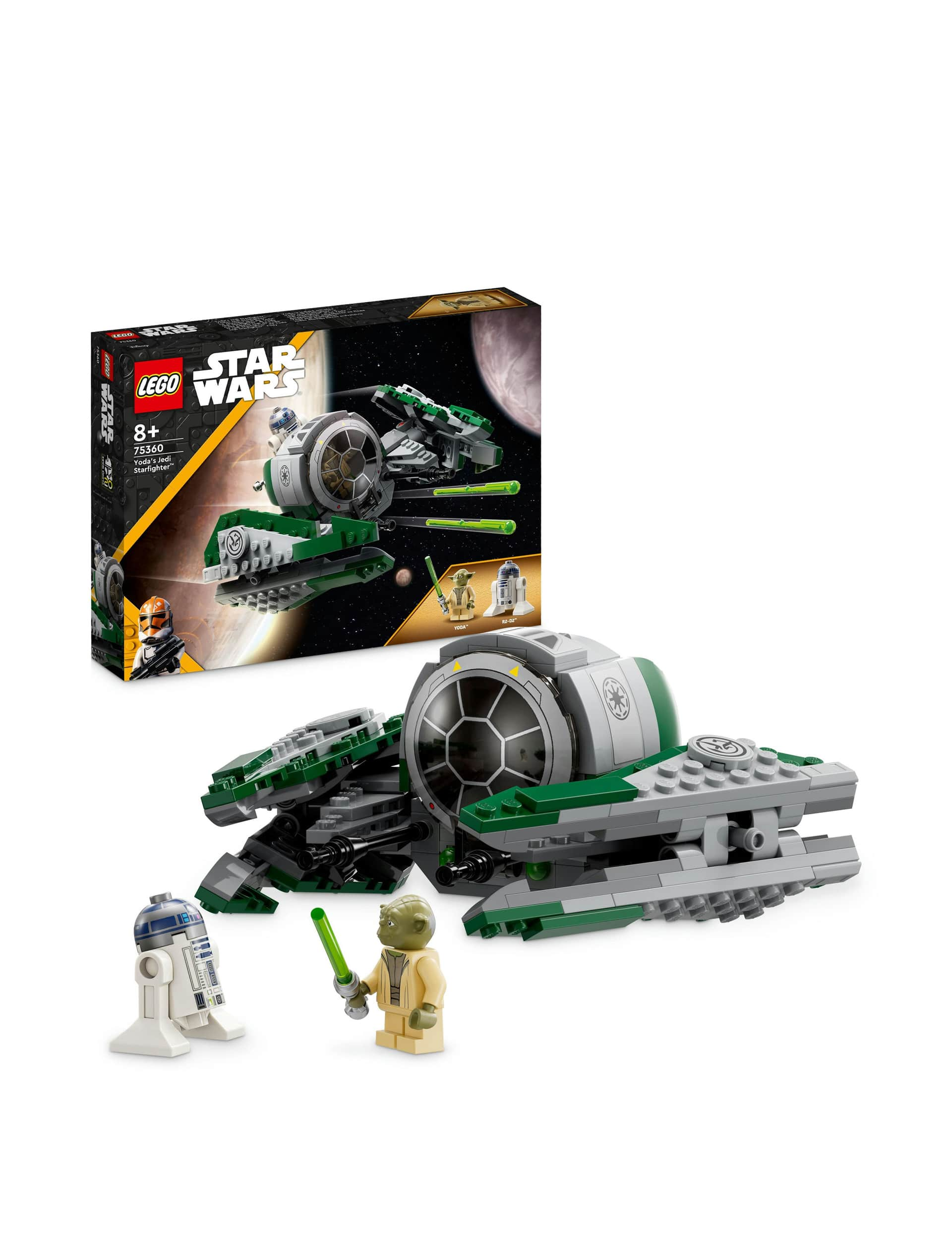 LEGO Star Wars Yoda's Jedi Starfighter Set 75360 (8+ Yrs)