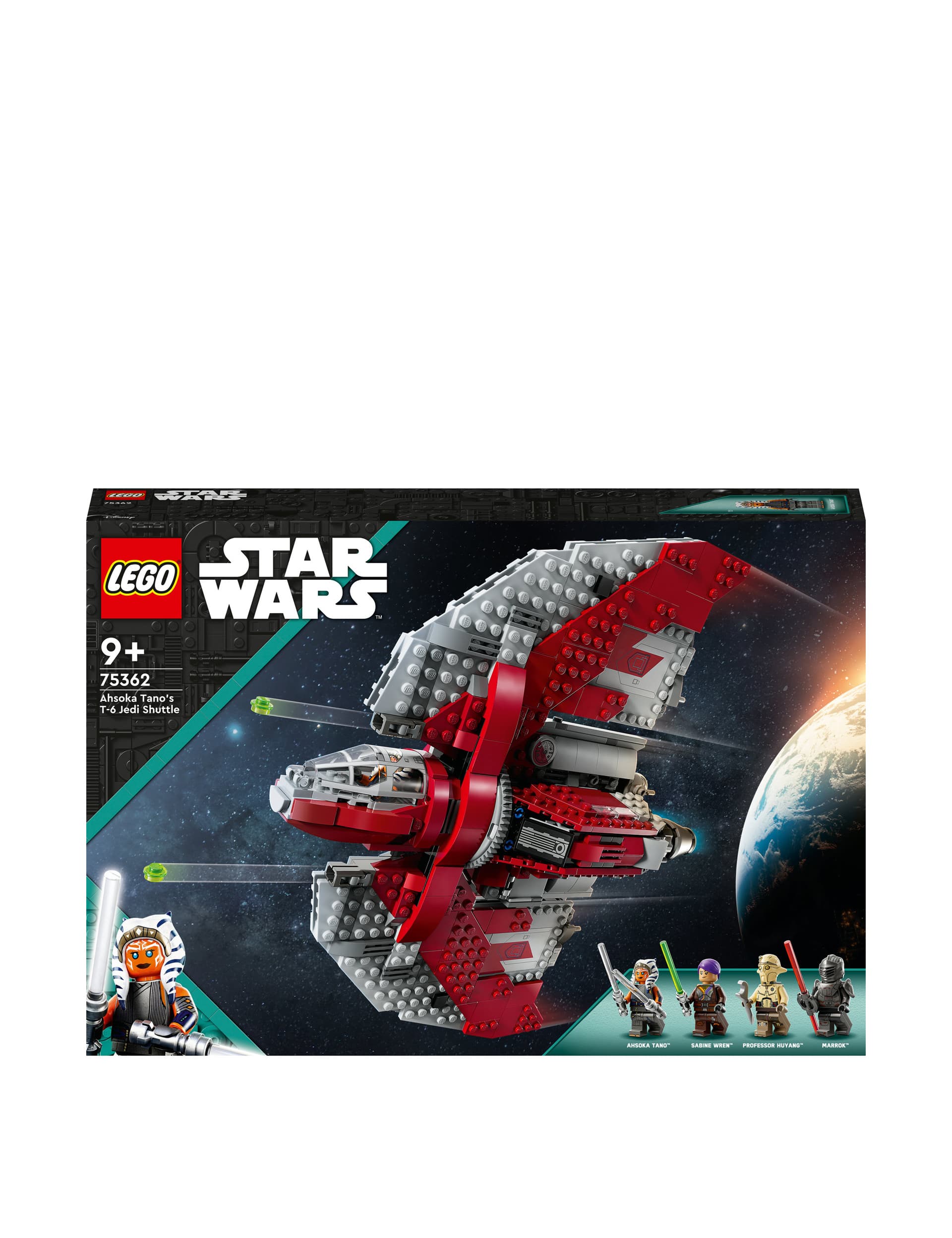 LEGO Star Wars Ahsoka Tano's T-6 Jedi Shuttle 75362 (9+ Yrs)