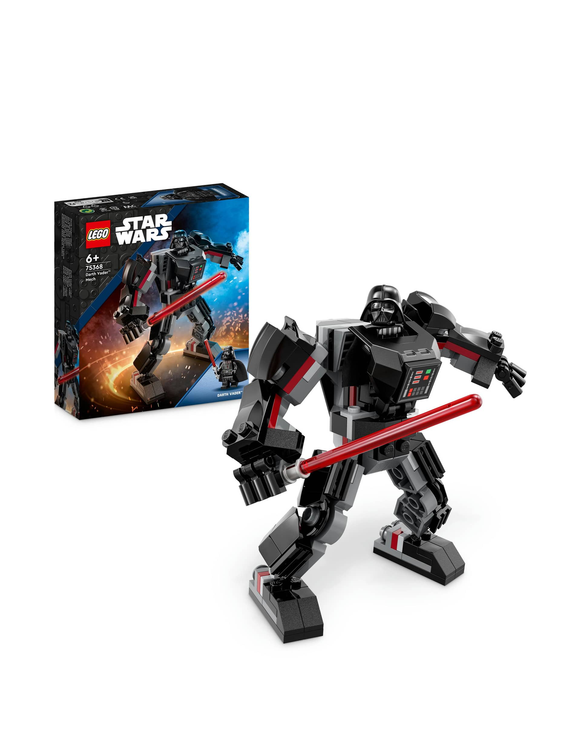 LEGO Star Wars Darth Vader Mech Building Toy 75368 (6+ Yrs)