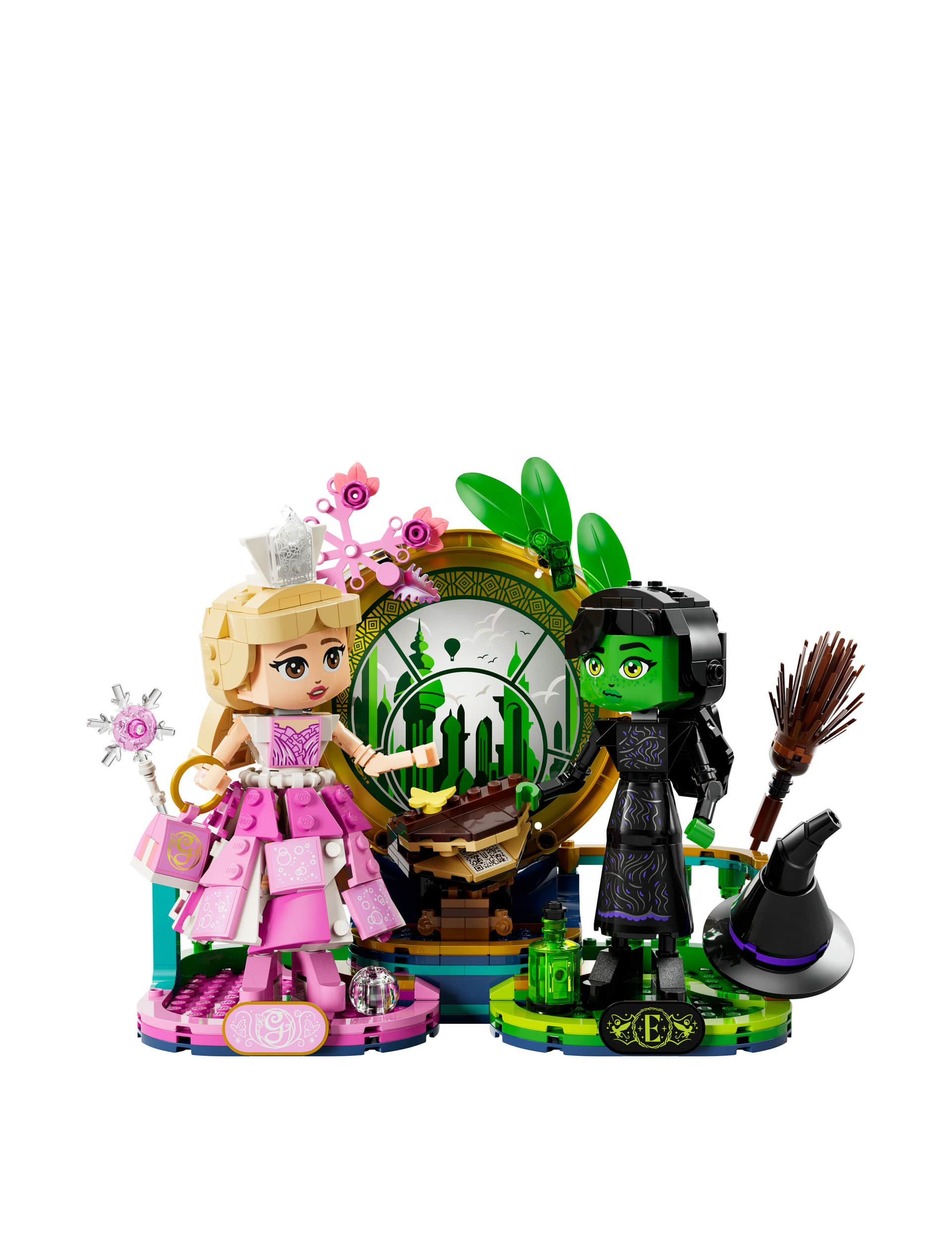 LEGO Wicked Elphaba & Glinda Figures Fantasy Toy Construction Playset (10+ Yrs)