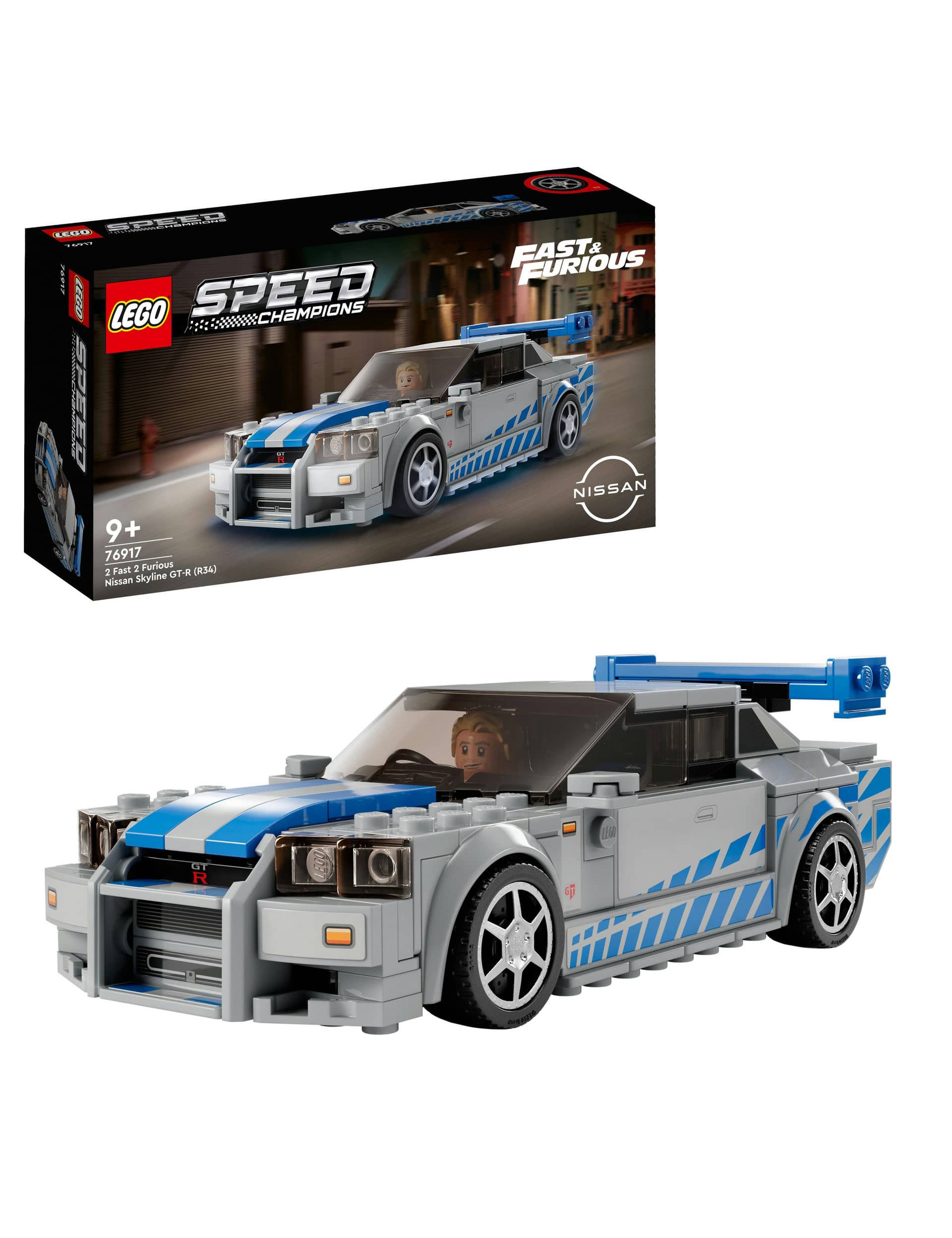 LEGO Speed Champions 2 Fast 2 Furious Nissan Skyline (9+ Yrs)