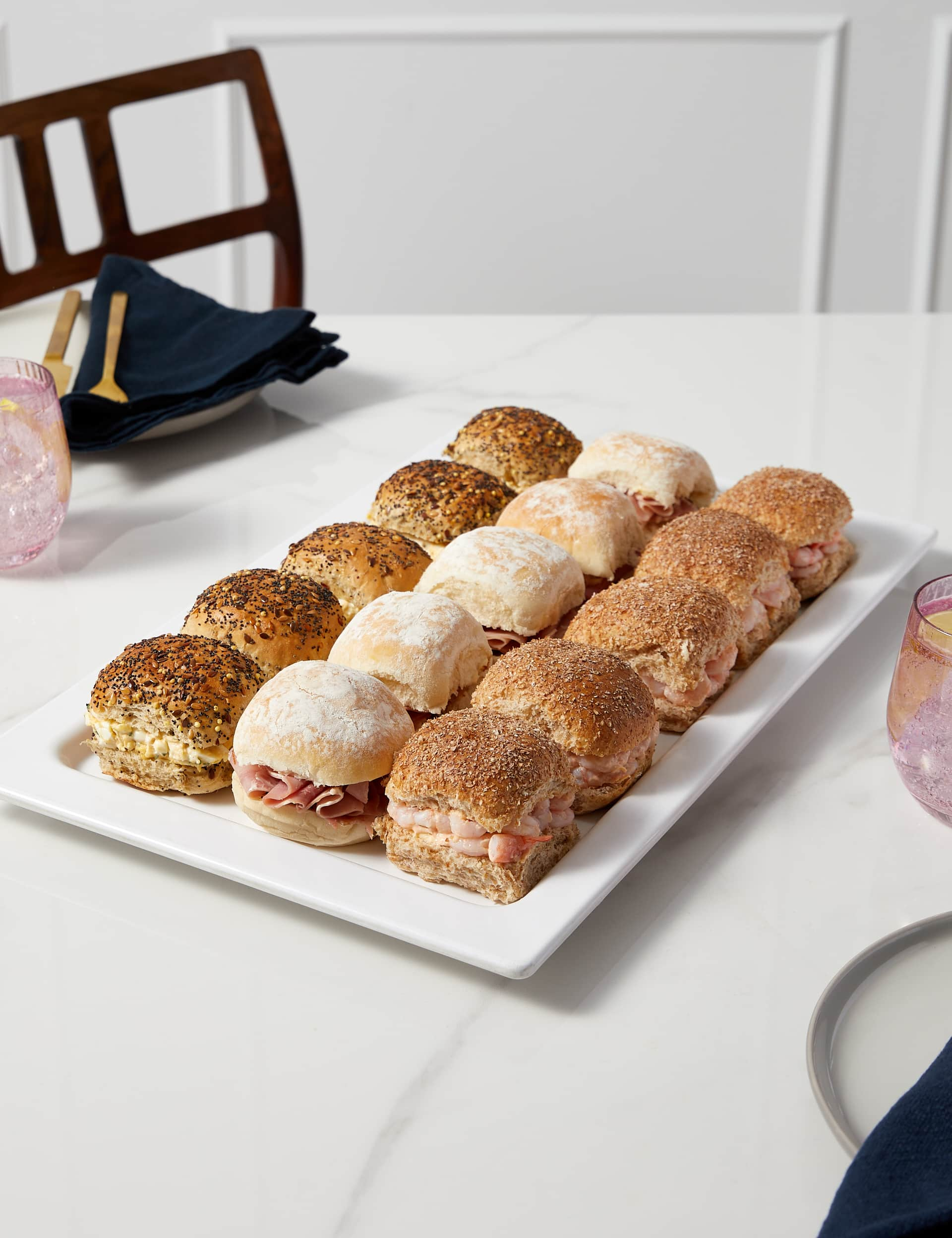 M&S Classic Mini Roll Platter (15 Pieces)