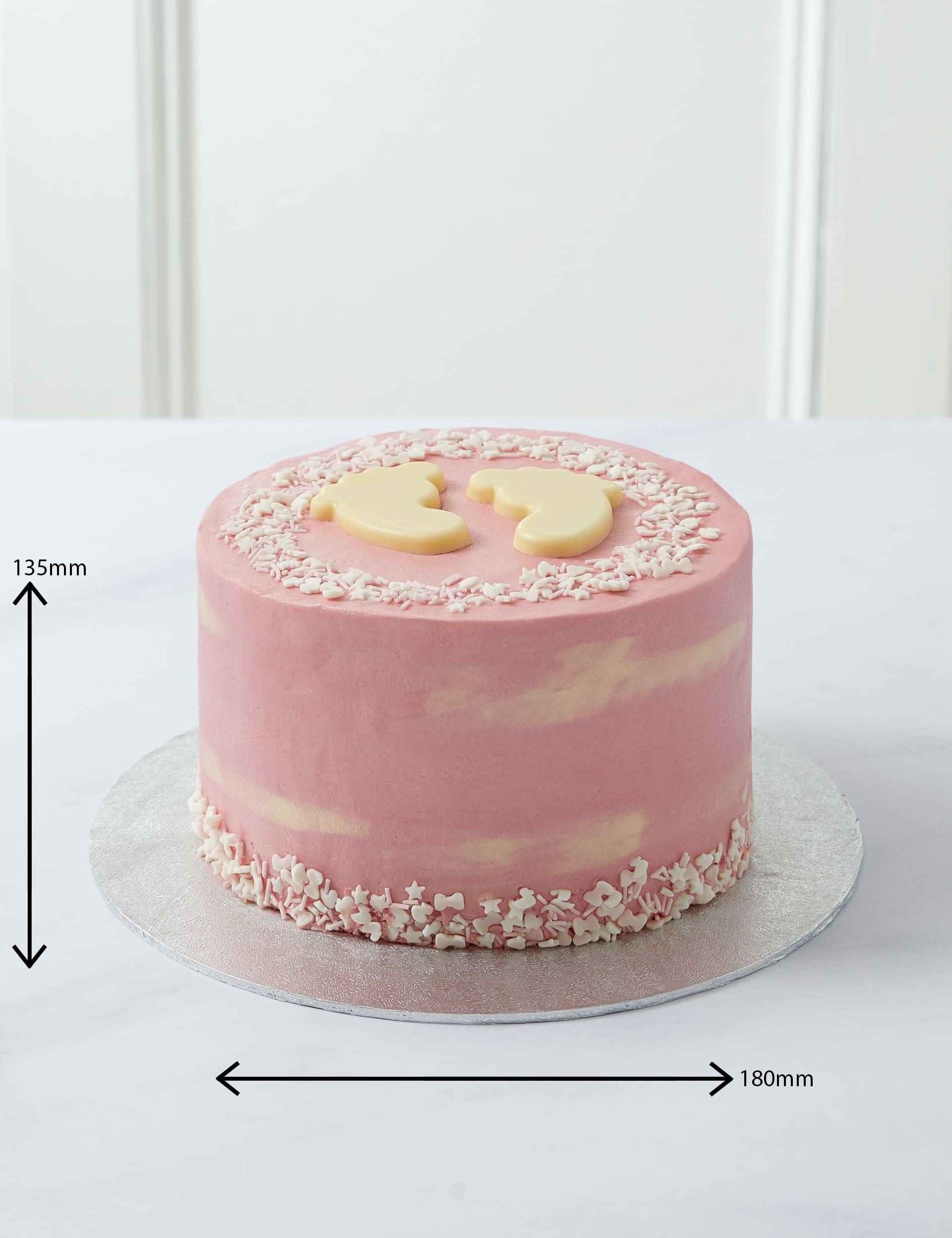 BabyShowerCake-Girls(Serves16)