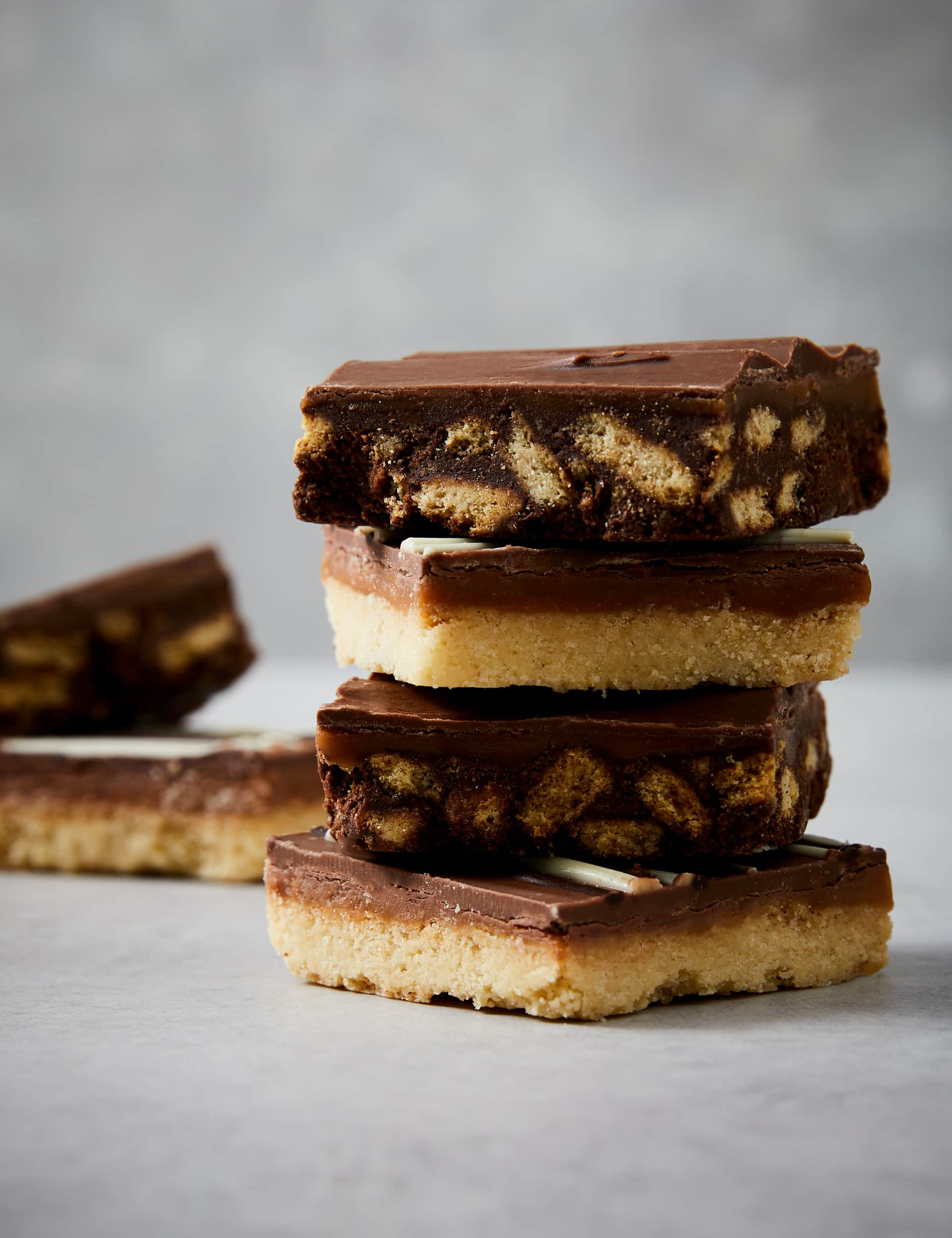 M&S Millionaire's Shortbread & 3 Salted Caramel Chocolate Tiffin Letterbox Gift