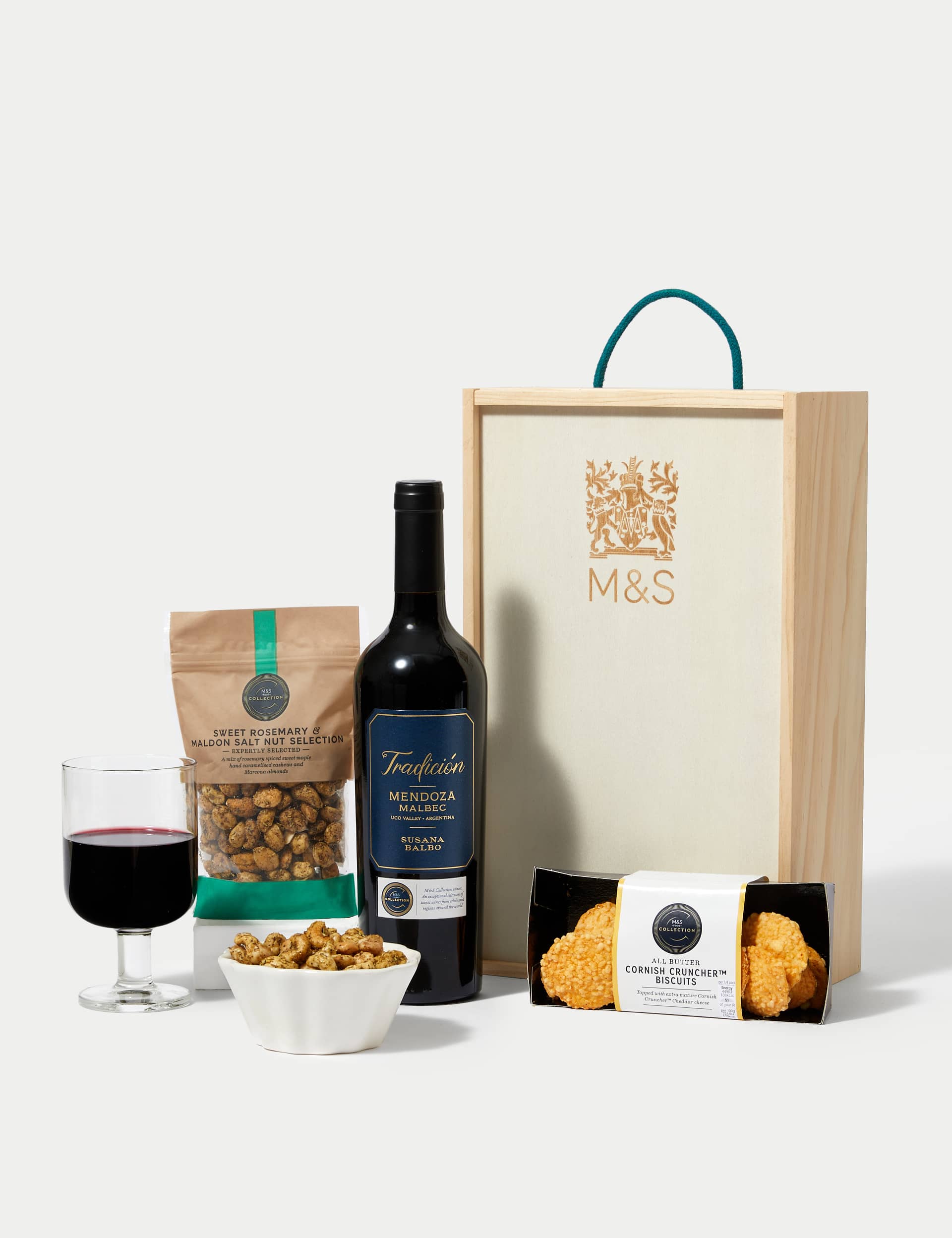 Collection Red Wine & Nibbles Gift Box