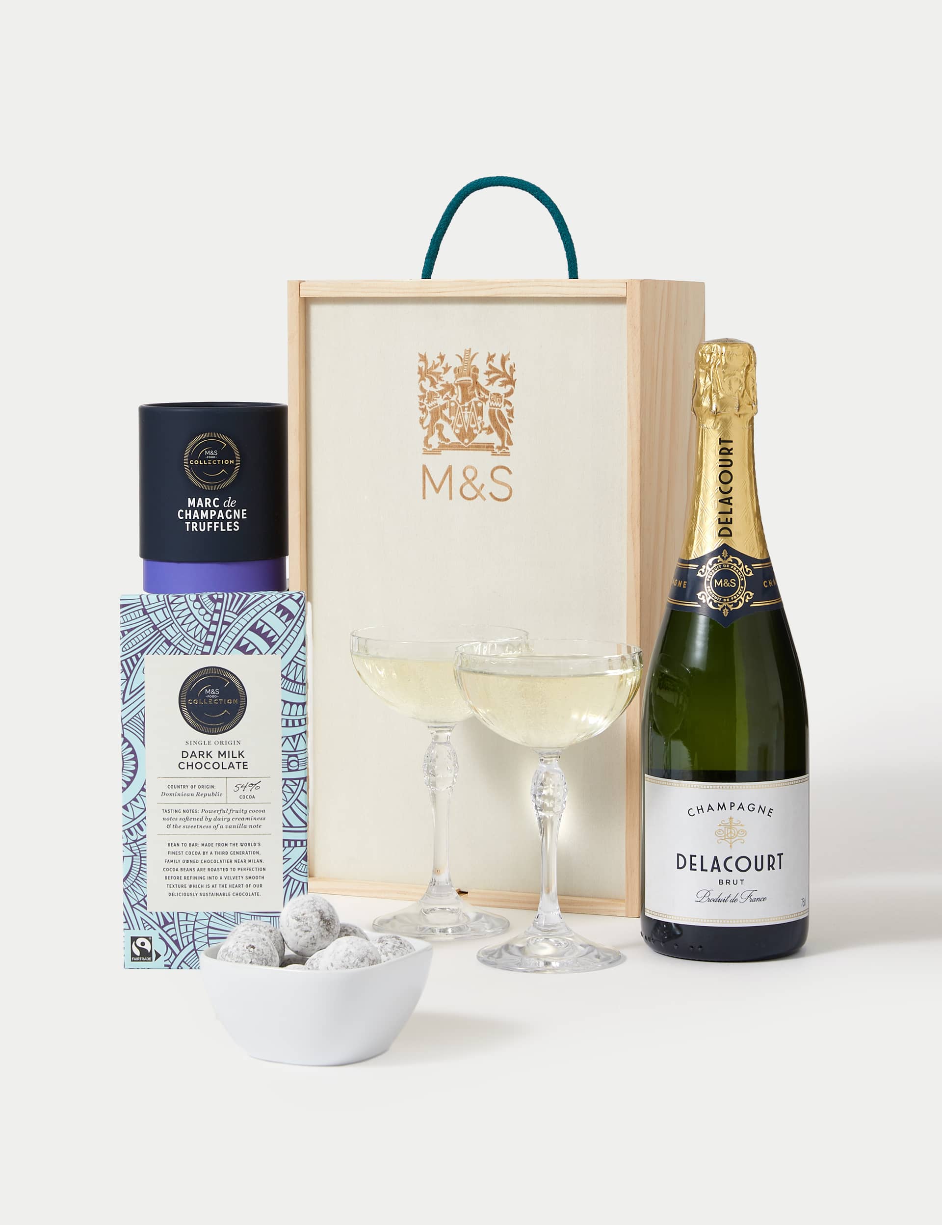 M&S Champagne Cheers Gift Box