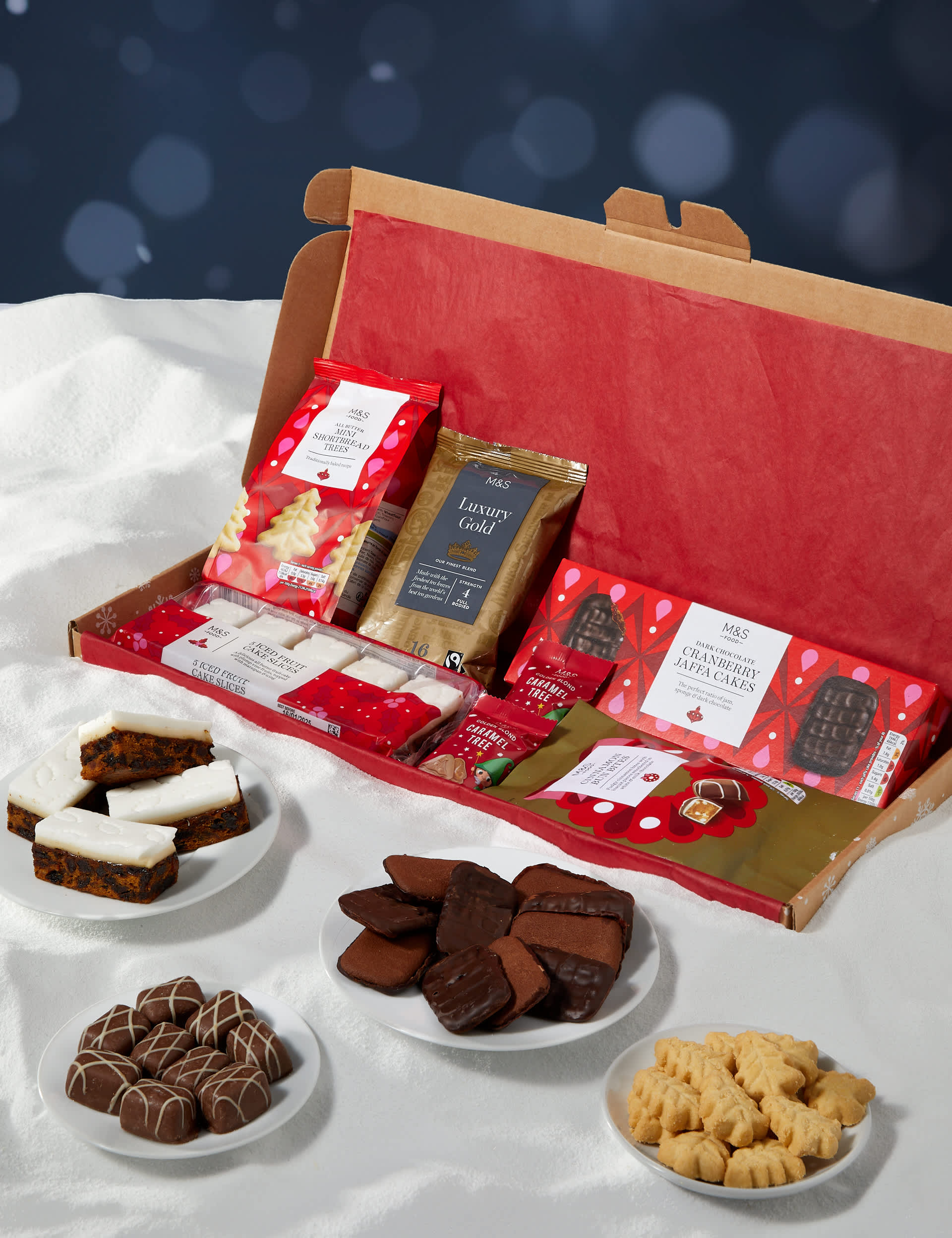 M&S Festive Afternoon Tea Letterbox (Delivery from 3rd December 2024)