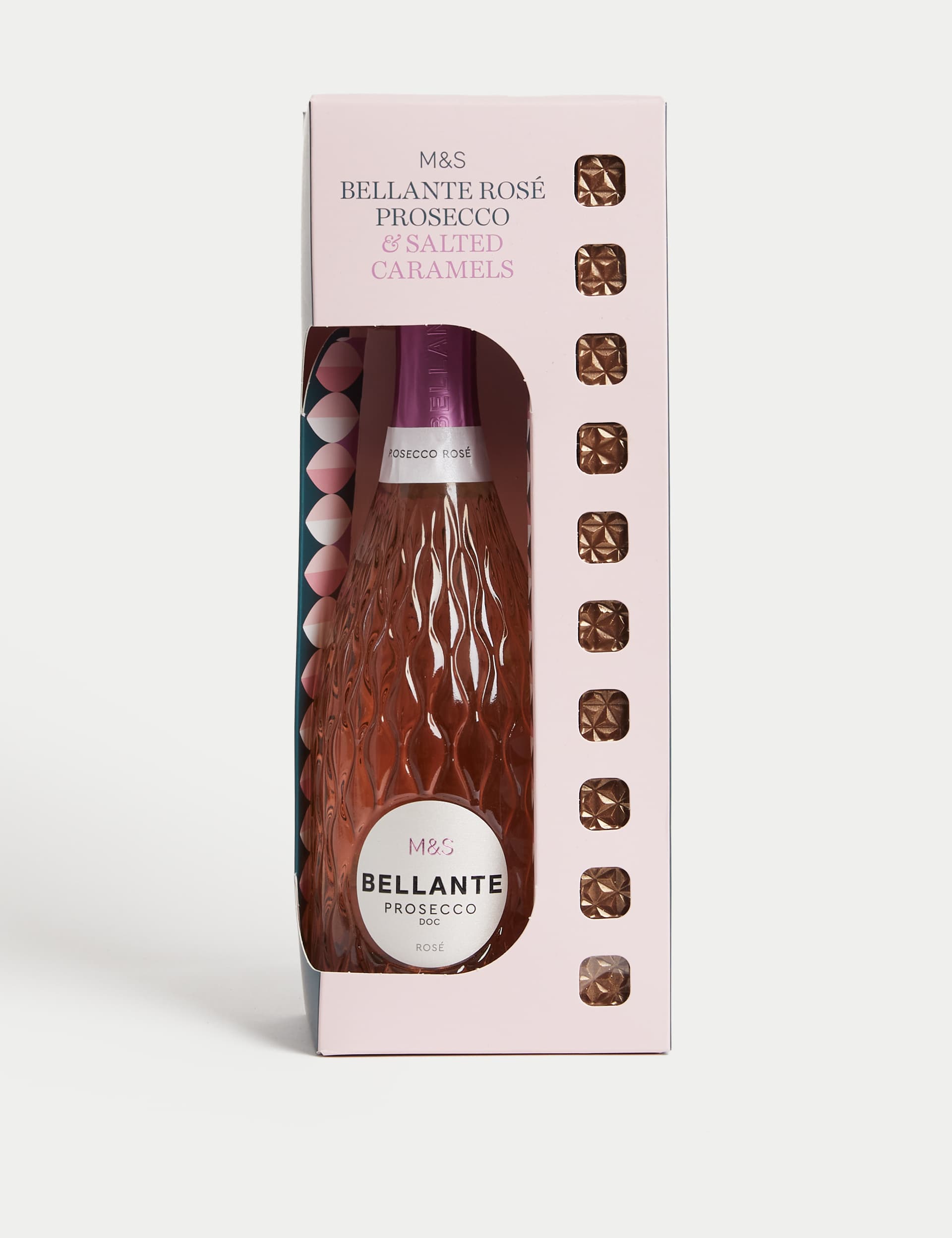 M&S Bellante Ros Prosecco & Salted Caramels