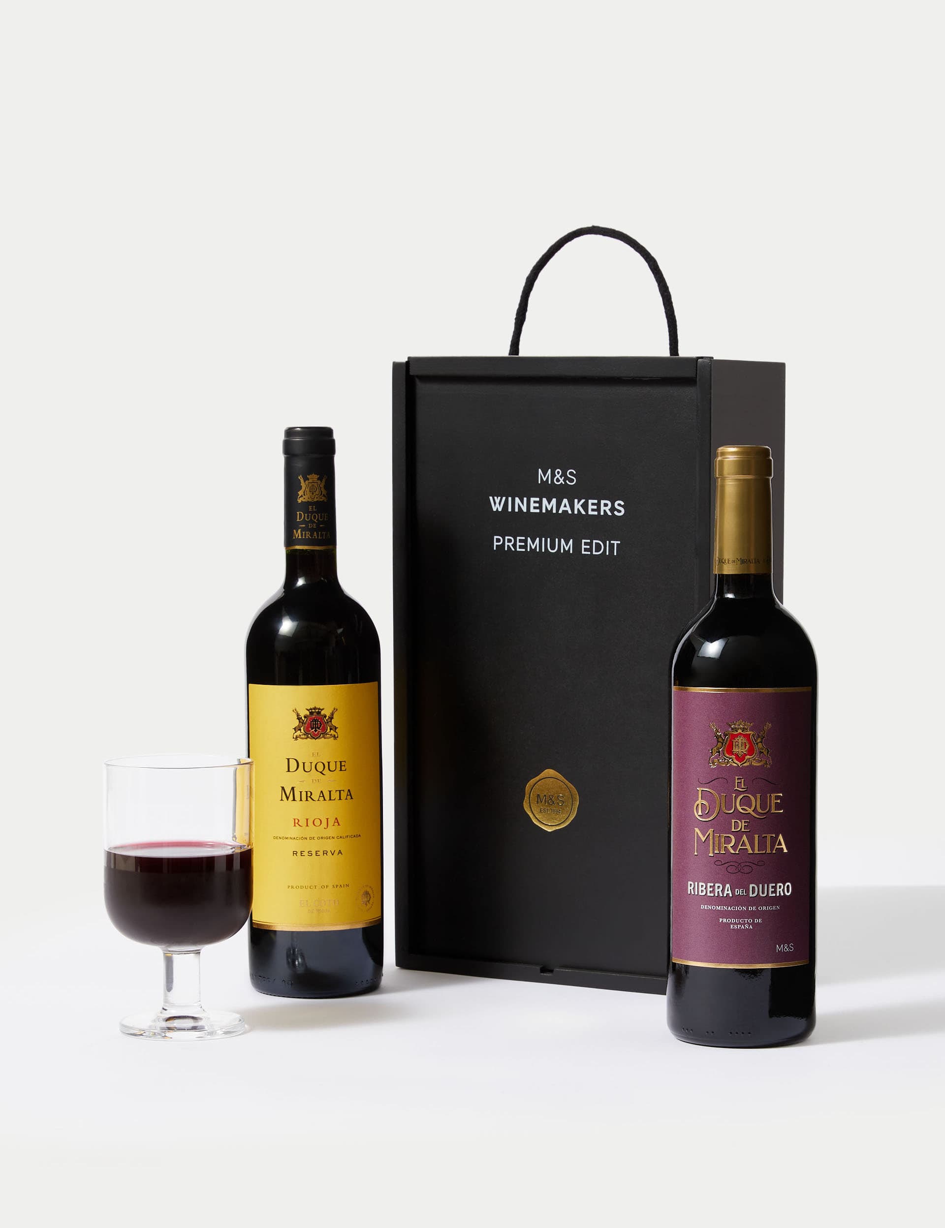 M&S Spanish Red Wine Duo Gift Box