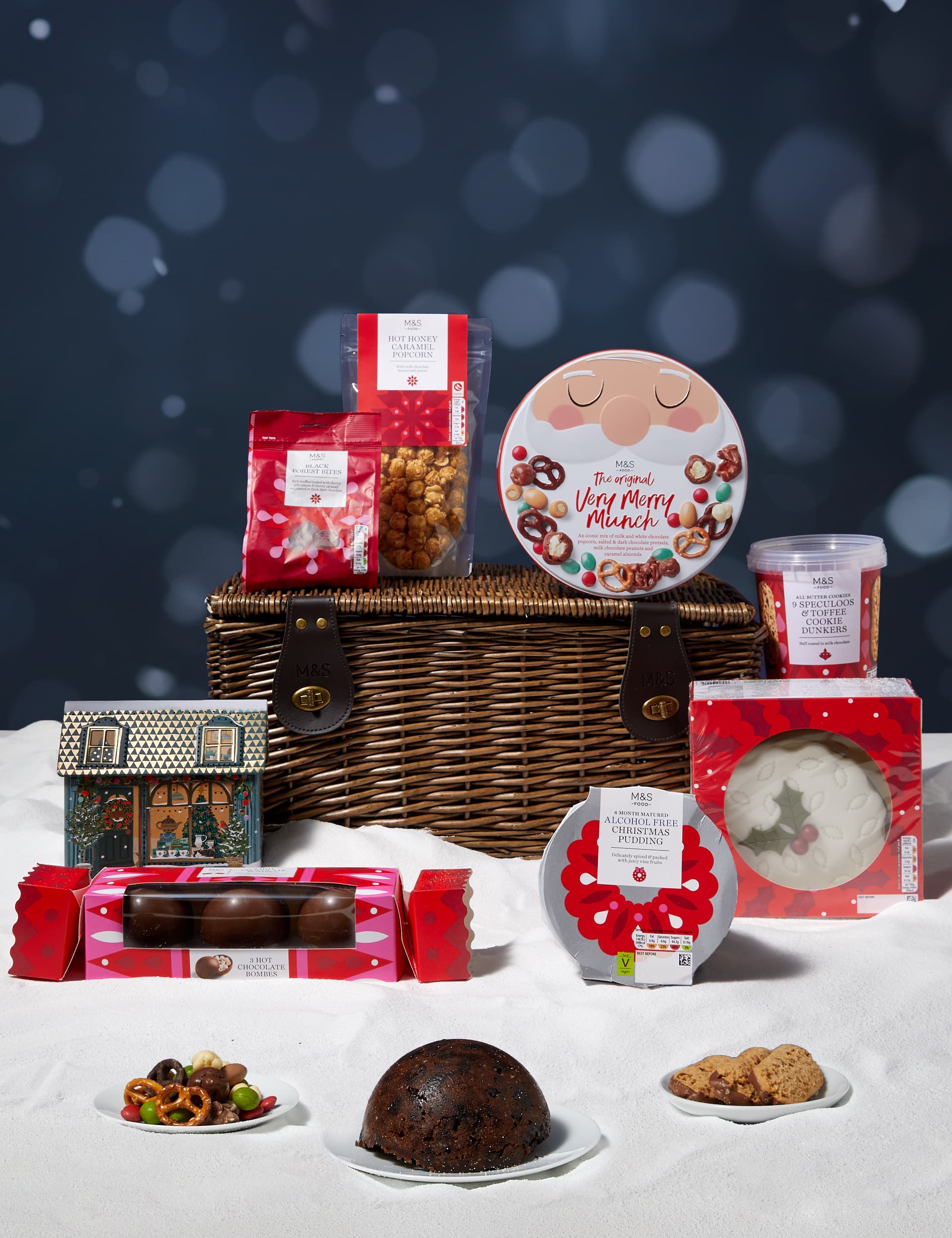 M&S Merry & Bright Christmas Hamper (Delivery from 5th November 2024)