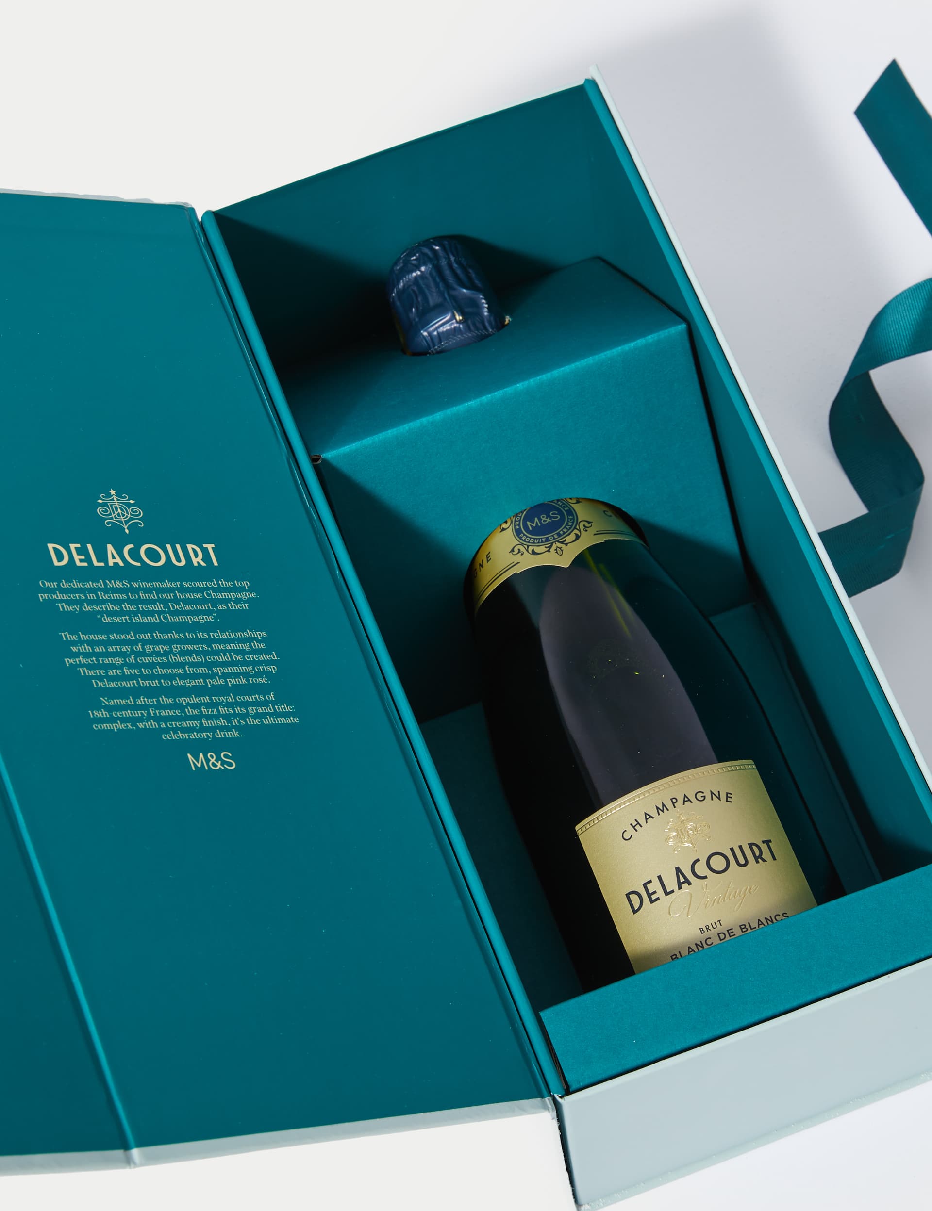 M&S Delacourt Vintage Champagne Gift