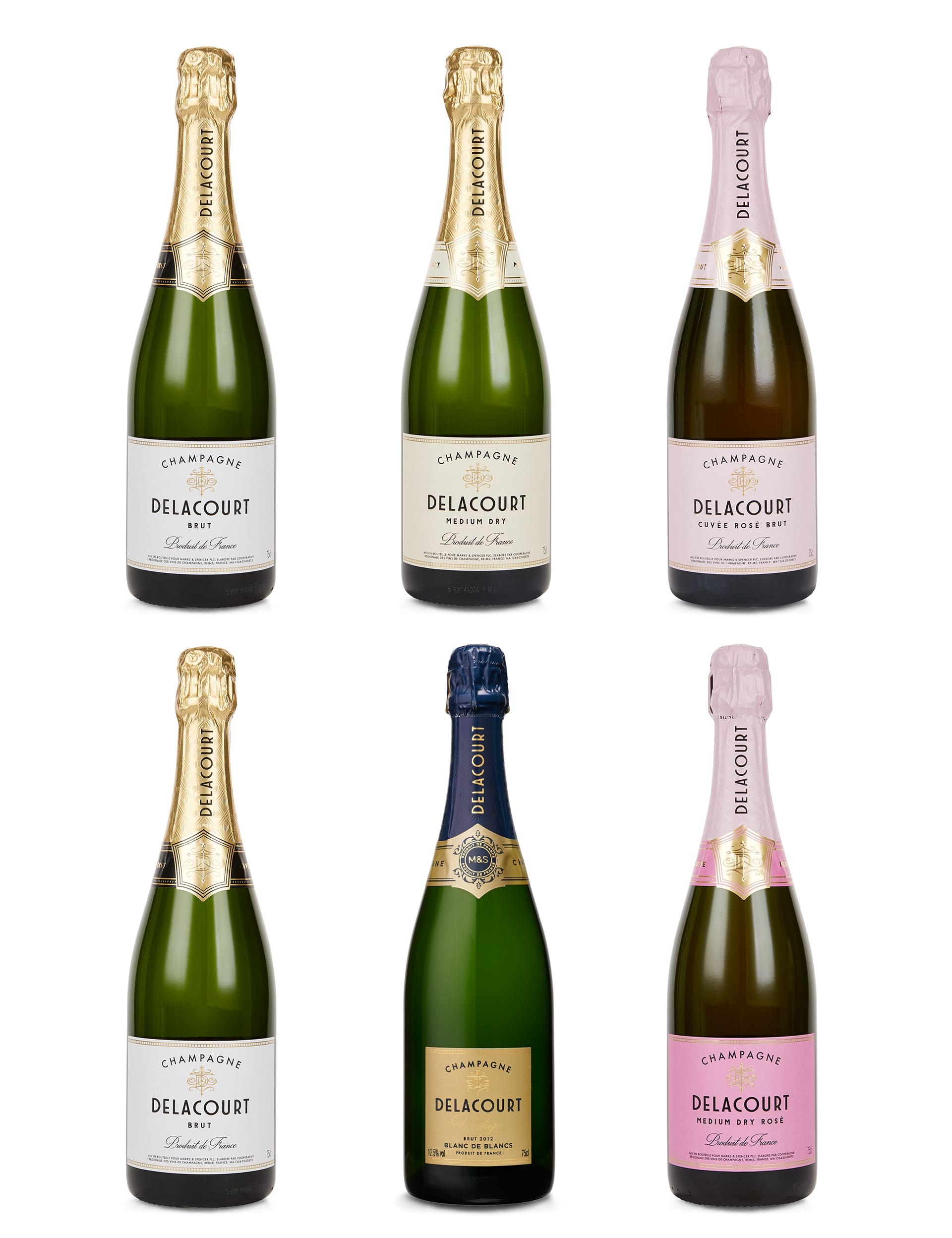 M&S Champagne Mixed Case - Case of 6