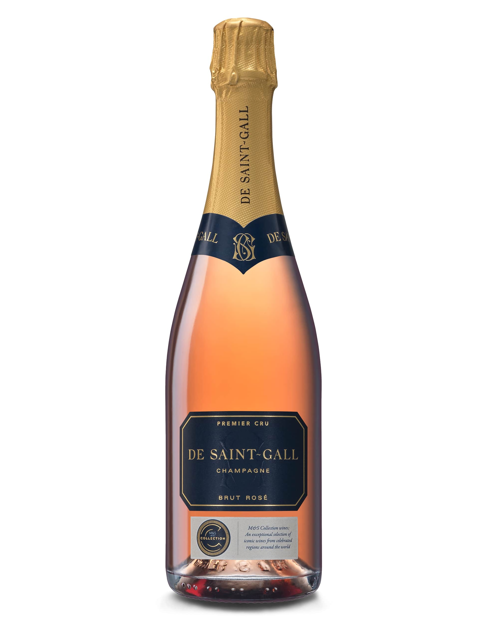 M&S Collection St. Gall Champagne 1er Cru Ros - Case of 6