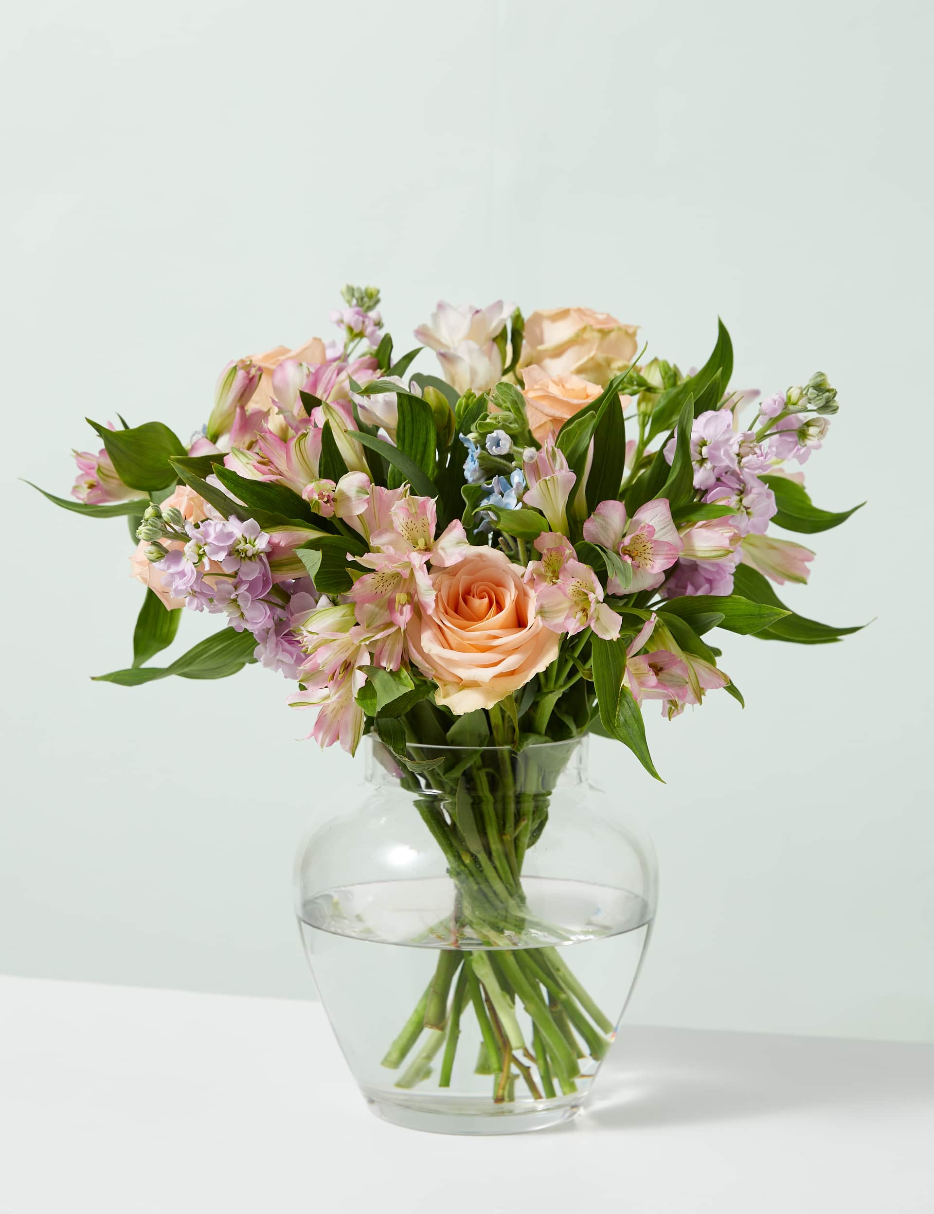 M&S Scented Fressia & Tweedia with Rose Bouquet