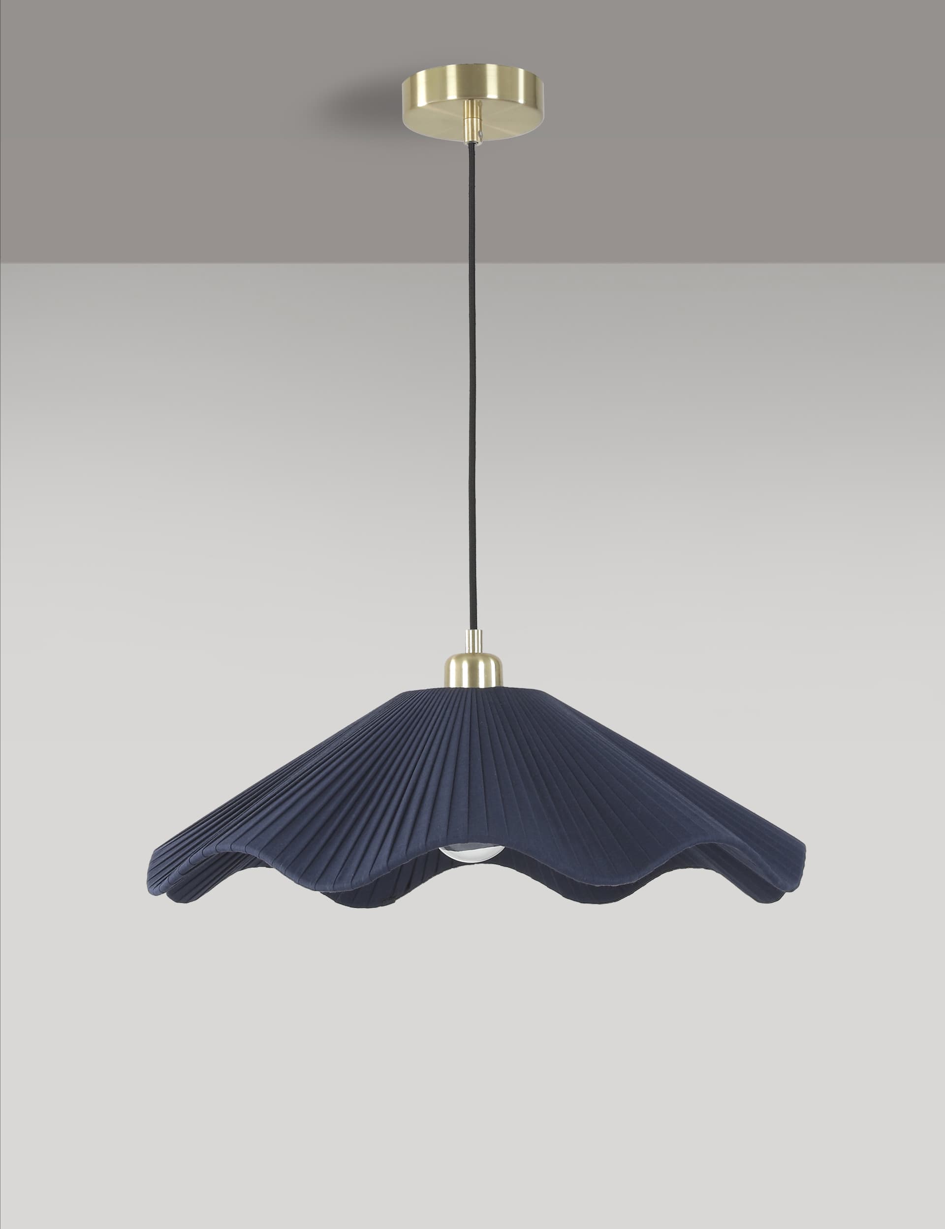 M&S Chloe Pendant Ceiling Light - Navy, Navy