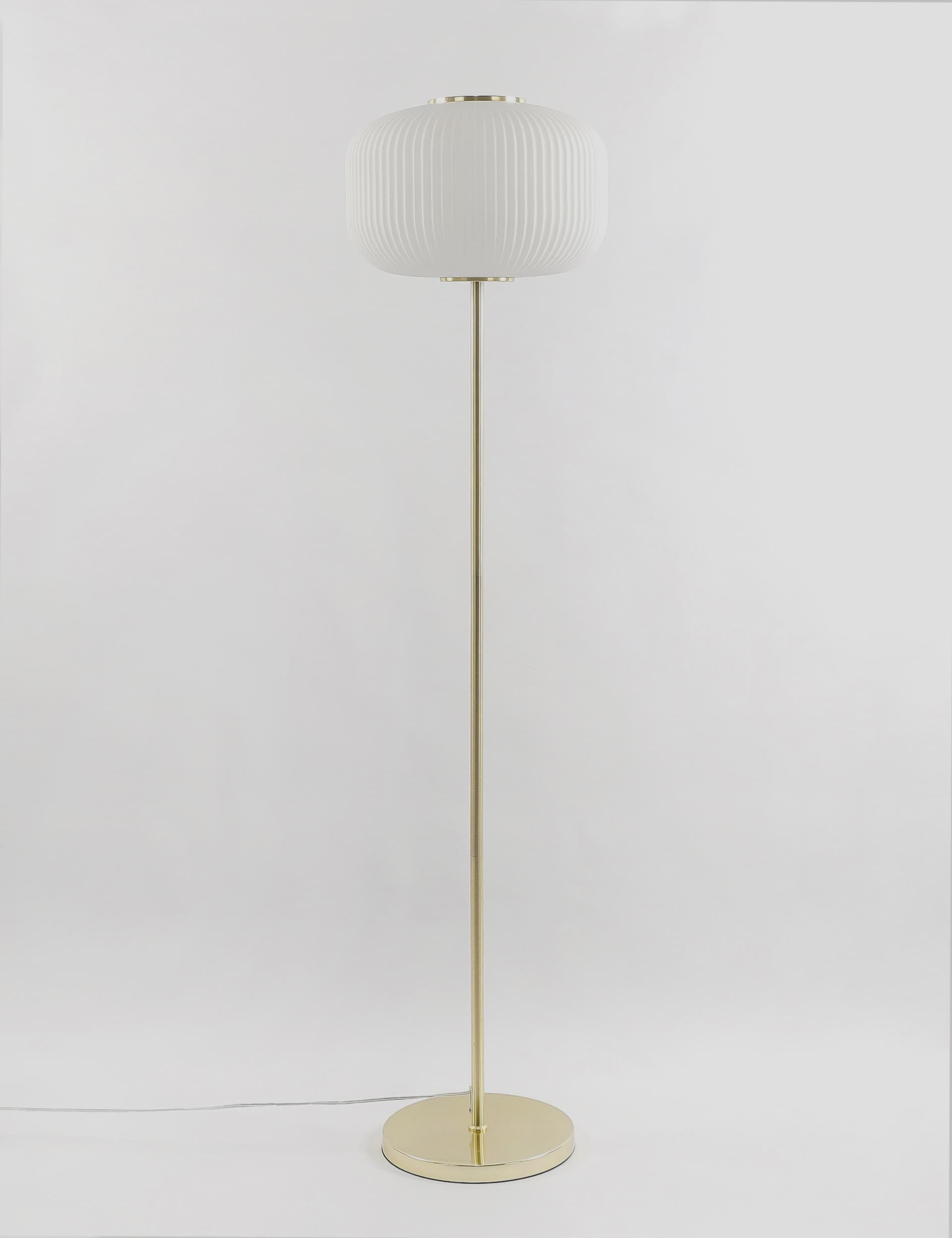 M&S Amelia Floor Lamp - Antique Brass, Antique Brass