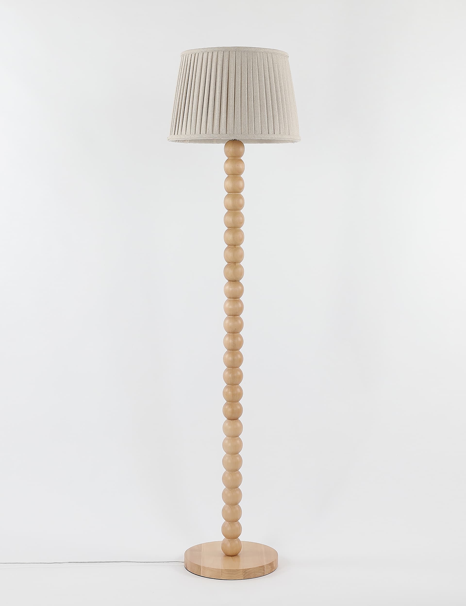 M&S Tilly Floor Lamp - Natural, Natural