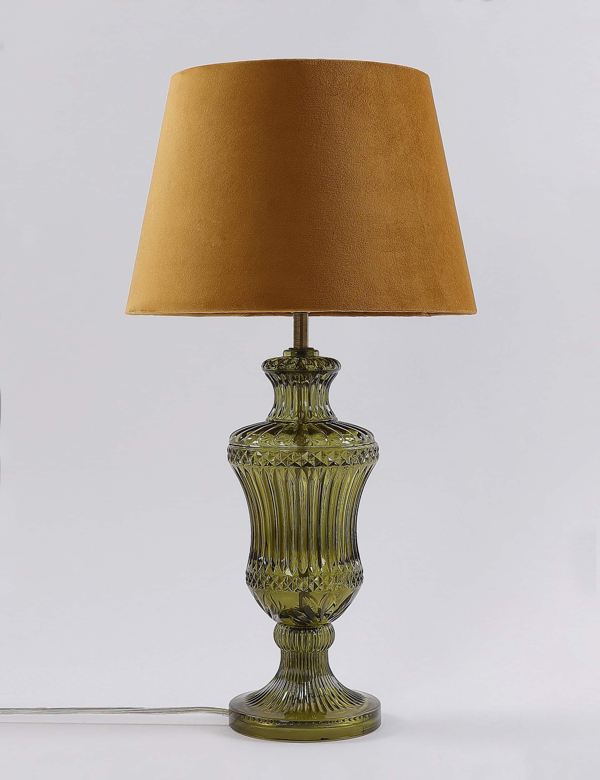 M&S Loretta Table Lamp - Green Mix, Green Mix