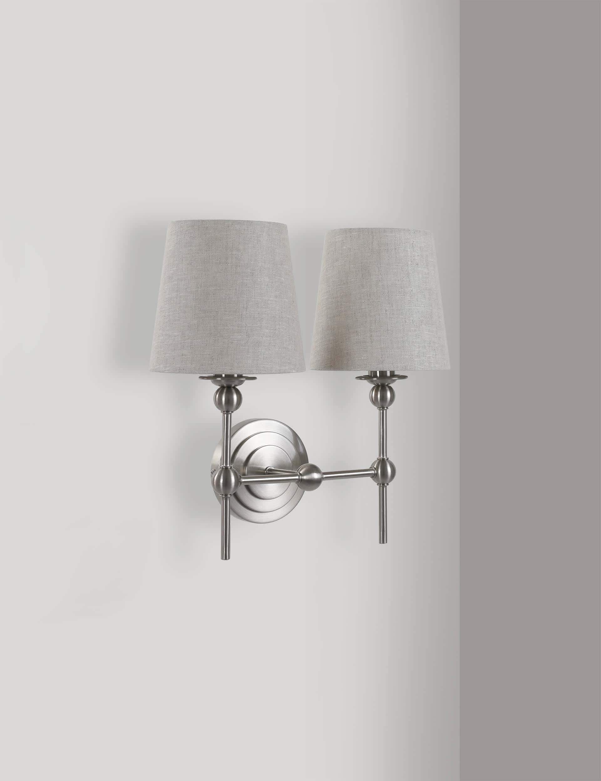 M&S Blair Double Shade Wall Light