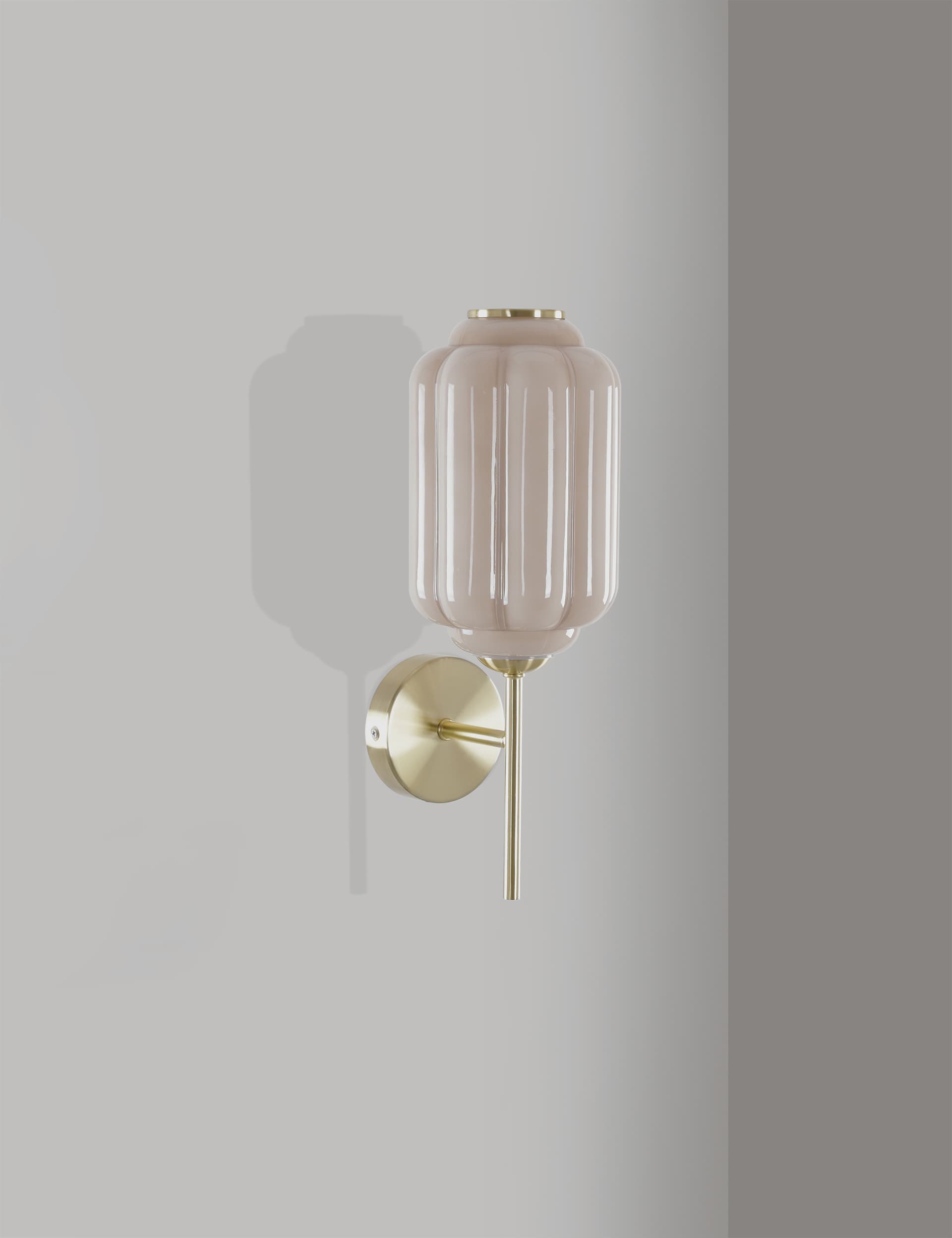 M&S Agnes Wall Light - Cream, Cream