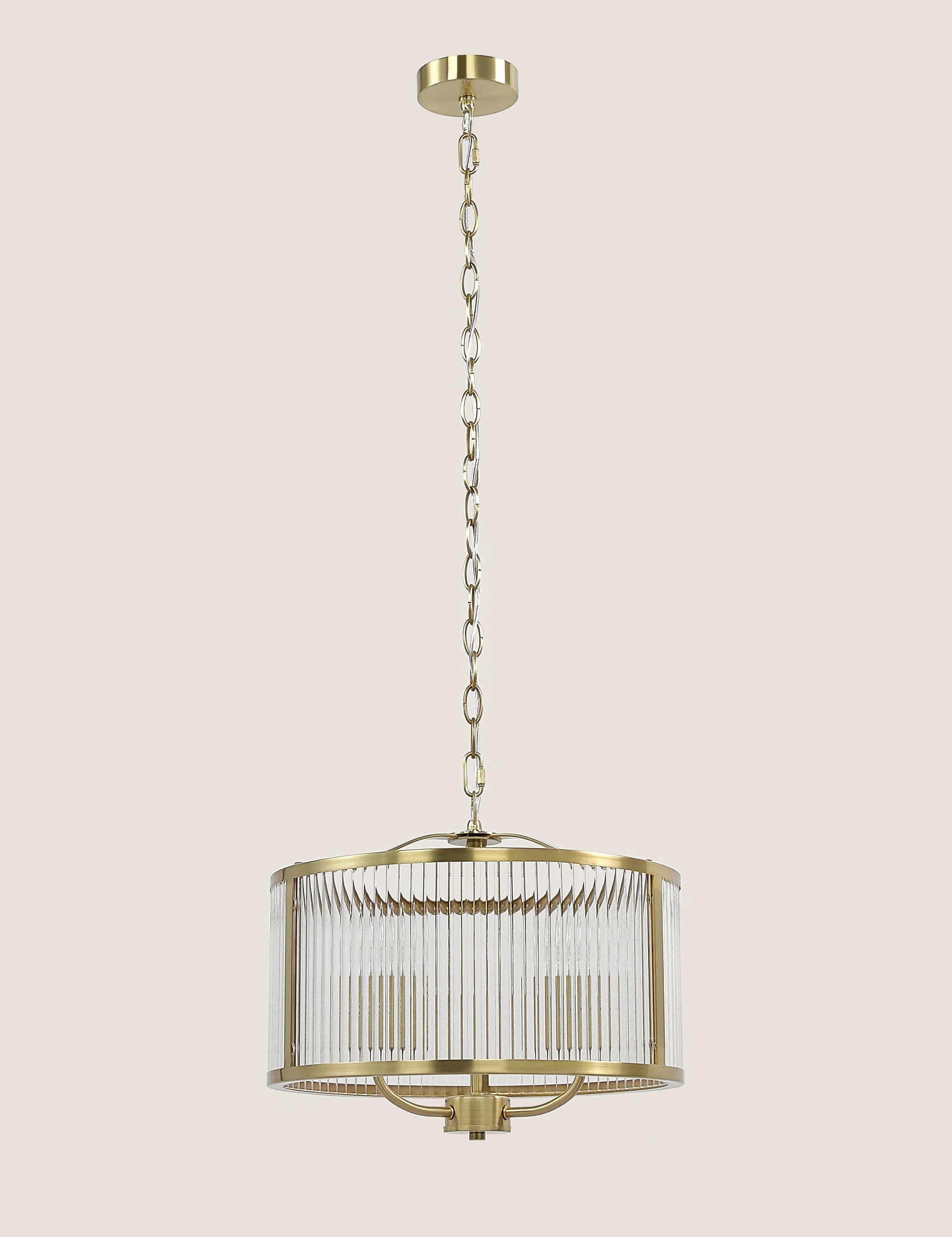 M&S Monroe Pendant Light - Antique Brass, Antique Brass,Chrome,Pewter