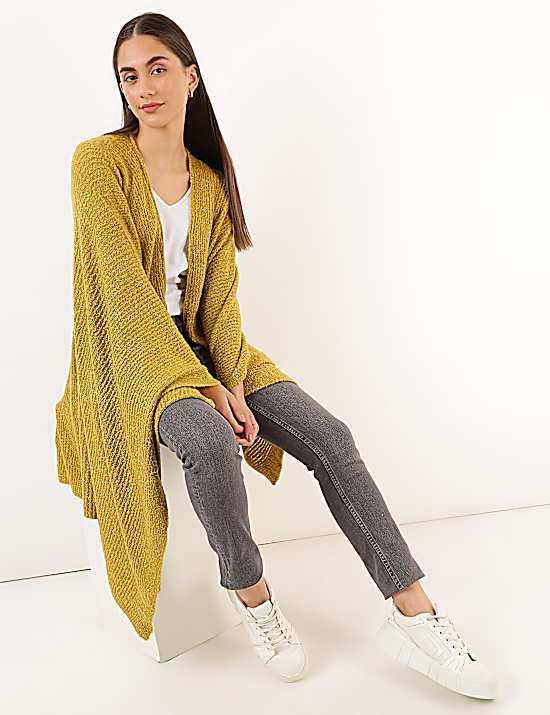 Tailored Striped Longline Waistcoat