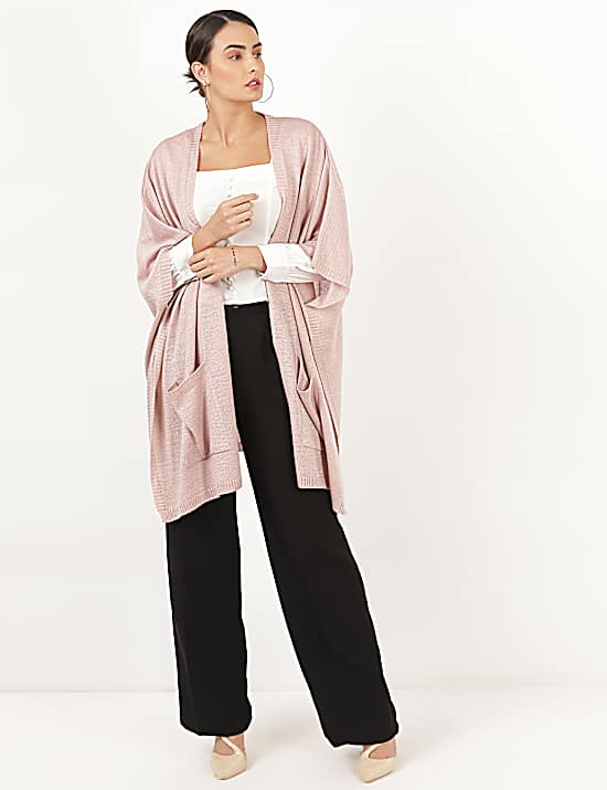Tailored Striped Longline Waistcoat