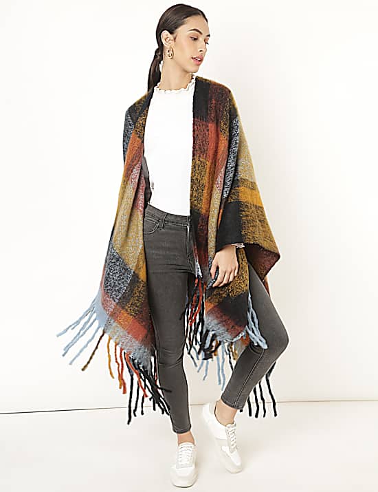 Tailored Striped Longline Waistcoat