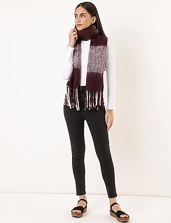 Tailored Striped Longline Waistcoat
