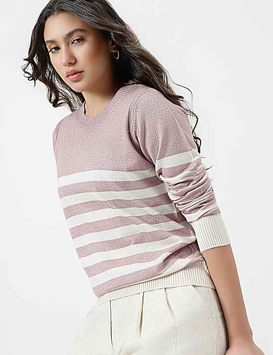 Tailored Striped Longline Waistcoat