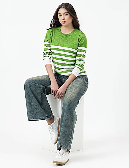 Tailored Striped Longline Waistcoat