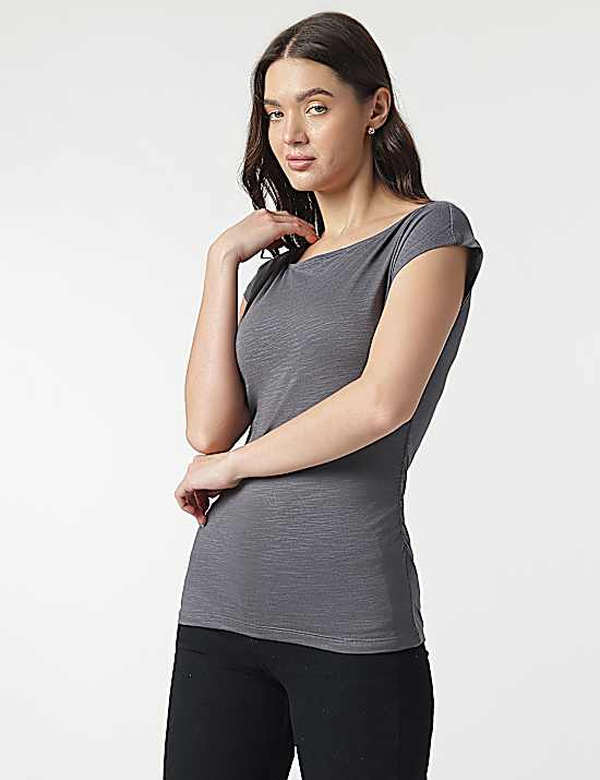 Tailored Striped Longline Waistcoat