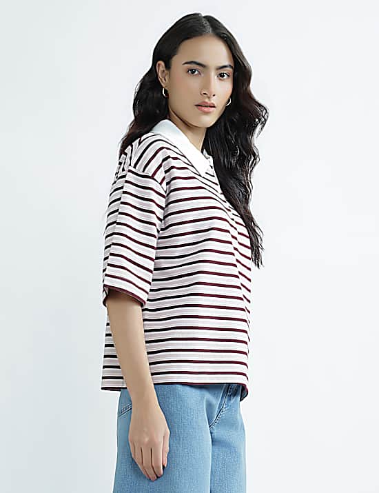 Tailored Striped Longline Waistcoat
