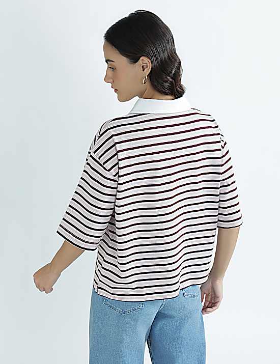 Tailored Striped Longline Waistcoat