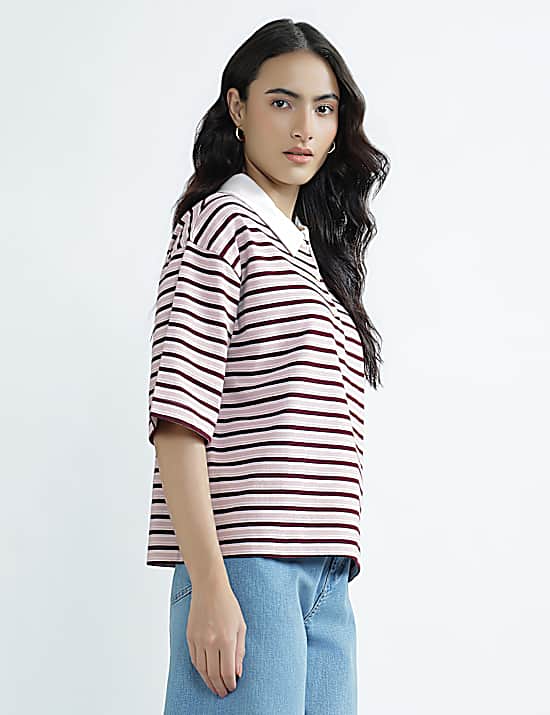 Tailored Striped Longline Waistcoat