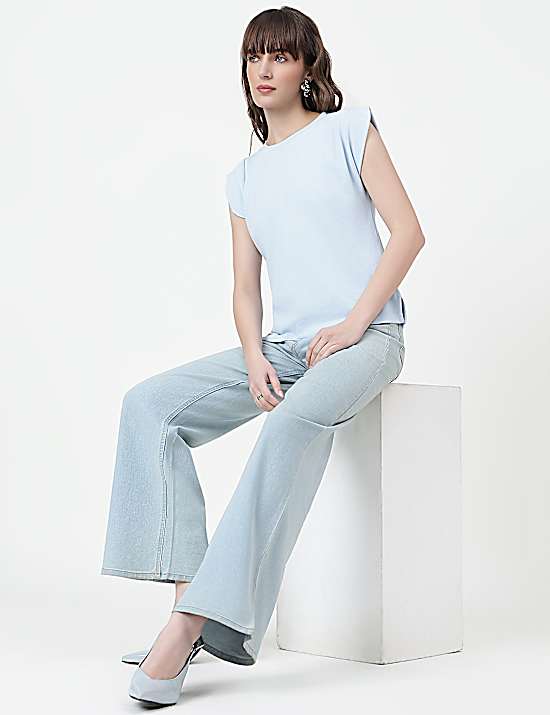 Tailored Striped Longline Waistcoat