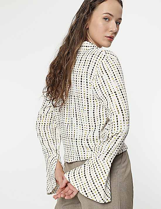 Tailored Striped Longline Waistcoat