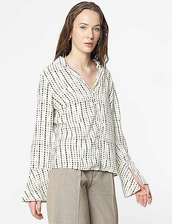 Tailored Striped Longline Waistcoat