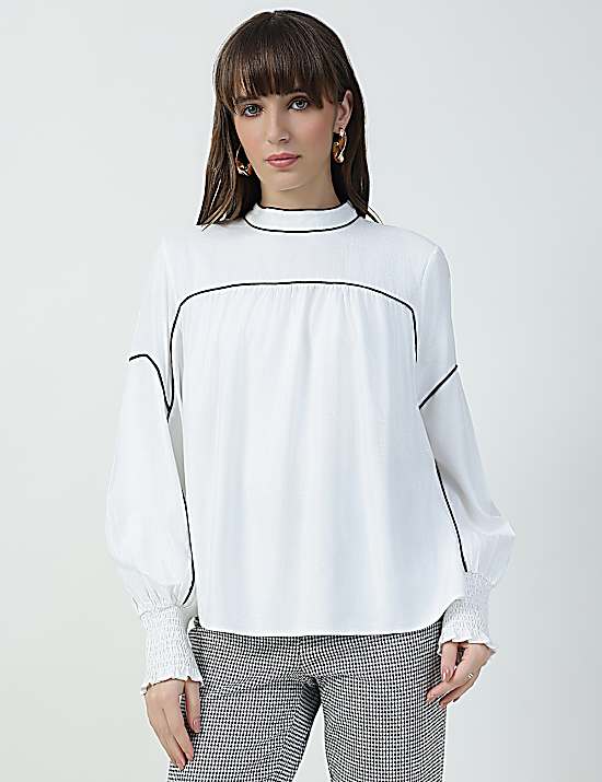 Tailored Striped Longline Waistcoat