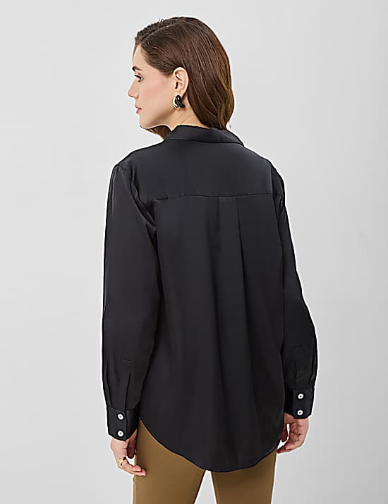 Tailored Striped Longline Waistcoat