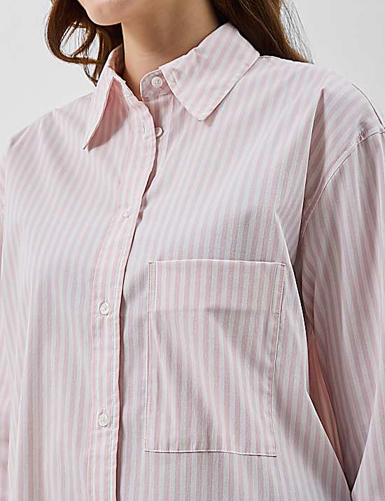 Tailored Striped Longline Waistcoat