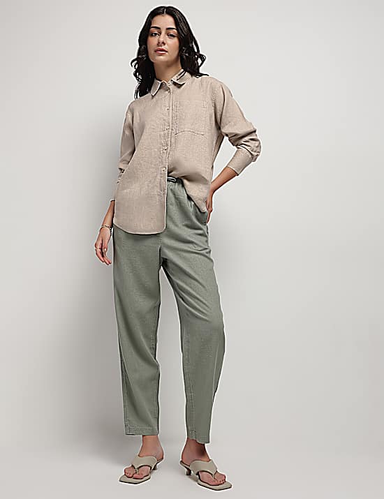Tailored Striped Longline Waistcoat