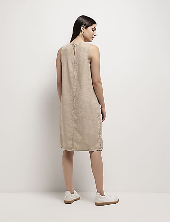 Tailored Striped Longline Waistcoat