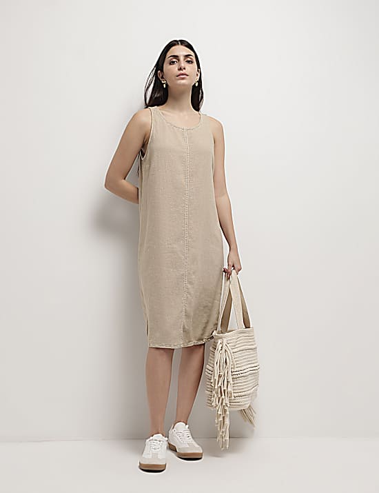 Tailored Striped Longline Waistcoat