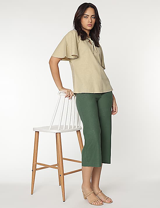 Tailored Striped Longline Waistcoat