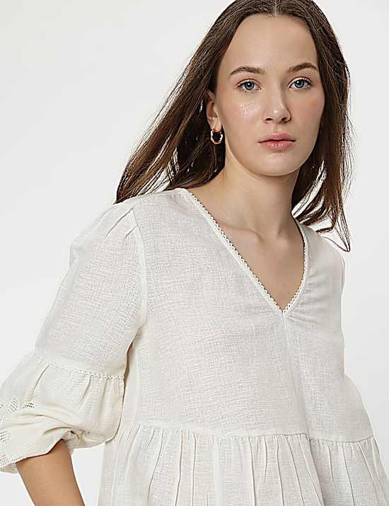 Tailored Striped Longline Waistcoat
