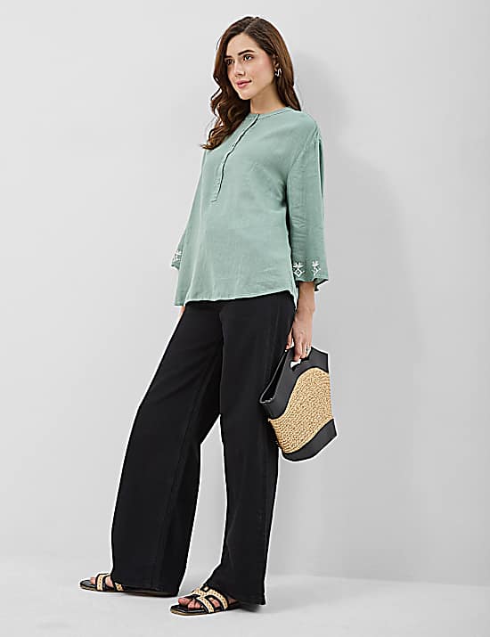 Tailored Striped Longline Waistcoat