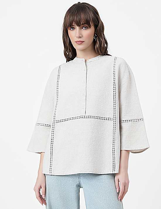 Tailored Striped Longline Waistcoat