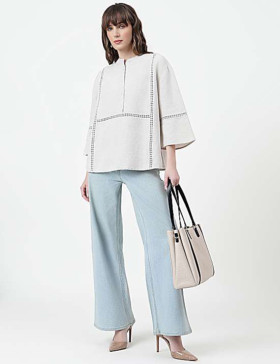 Tailored Striped Longline Waistcoat